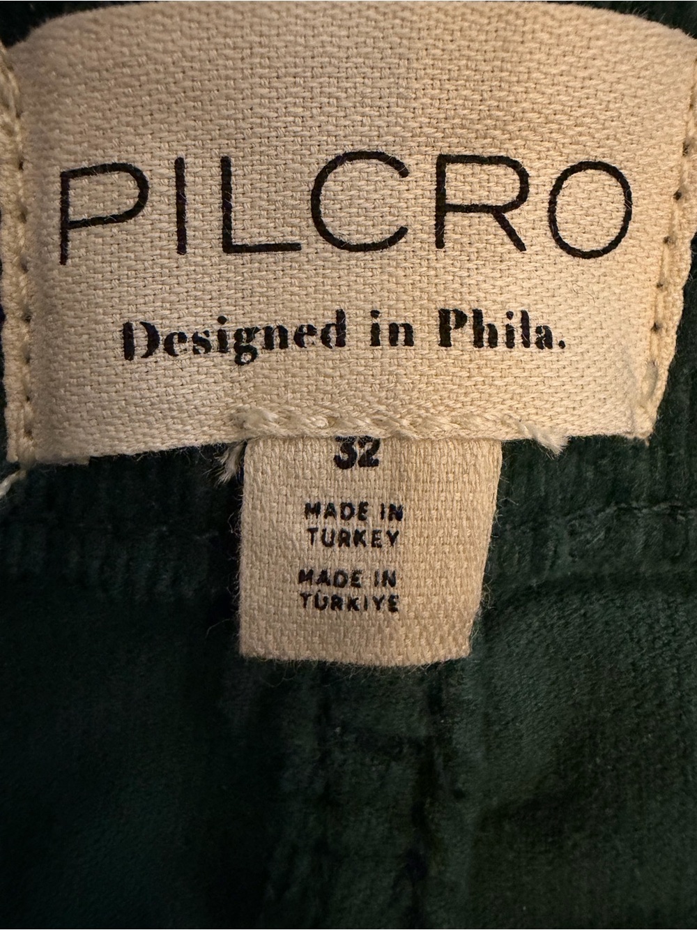 Austyn Green Corduroy 32 Anthropologie High Rise Wide Leg Jeans Pants New $158 - Picture 8 of 9
